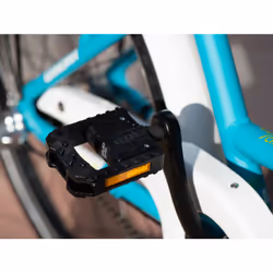 XLC 2501840500 pédale de bicyclette Noir, Orange