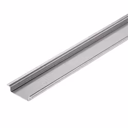 Weidmüller TS 35X7.5 2M/CRN, 1 pièce(s), Acier inoxydable, Argent, 2000 mm