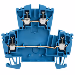 Weidmüller 1041180000, Bleu, 2,5 mm², 24 A, 65,4 mm, 11,81 g, 100 pièce(s)