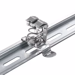 Weidmüller KLBUE 4-13.5 FM4, Étrier de serrage, 10 pièce(s), Argent, -25 - 55 °C, 20,5 mm, 31,5 mm