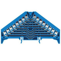 Weidmüller PRV 8 BL 35X7.5 RT/WS bornier Bleu