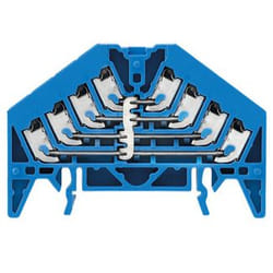 Weidmüller PPV 4 BL 35X7.5 DGR bornier Bleu