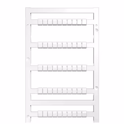 Weidmüller MF 5/5 MC NE WS, Marqueurs de bornier, 500 pièce(s), Polyamide, Blanc, -40 - 100 °C, V2