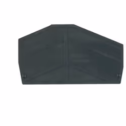 Weidmüller ZAP ZDU6-2 SW, Profil de cache, 50 pièce(s), Wemid, Noir, -50 - 120 °C, V0