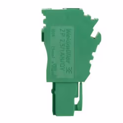 Weidmüller ZP 2.5/1AN/QV/1 GN, 50 pièce(s), Wemid, Vert, -50 - 120 °C, V0, 5,1 mm