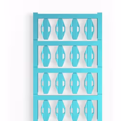Weidmüller SFX 10/23 MC NE BL V2, Bleu, Polyamide 6.6 (PA66), 160 pièce(s), -40 - 100 °C, 11 mm, 23 mm