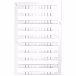 Weidmüller DEK 5/5 PLUS MC NE WS, Marqueurs de bornier, 1000 pièce(s), Polyamide, Blanc, -40 - 100 °C, V2