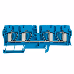 Weidmüller ZDU 4/4AN BL, Bleu, 4 mm², 104,5 mm, 21,88 g, 50 pièce(s)