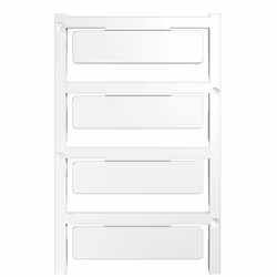 Weidmüller CC 15/60 K MC NE WS, Marqueurs de bornier, 40 pièce(s), Polyamide, Blanc, -40 - 60 °C, V2
