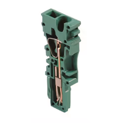 Weidmüller ZP 2.5/1AN GN, 50 pièce(s), Wemid, Vert, -50 - 120 °C, V0, 5,1 mm