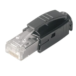 Weidmüller IE-PS-RJ45-TH-BK connecteur de fils RJ-45 Noir