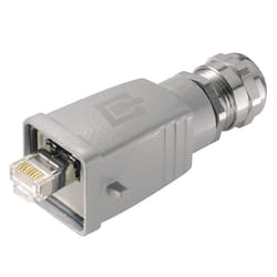 Weidmüller IE-PS-V05M-RJ45-TH connecteur de fils RJ-45 Gris