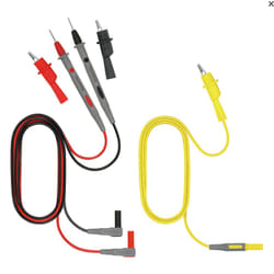 Weidmüller 9205260000 accessoire de multimètre Ensemble de fils de test Noir, Rouge, Jaune