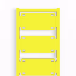 Weidmüller SFX 30/60 MC NE GE, Jaune, Polyamide, 30 pièce(s), 30 mm, 60 mm