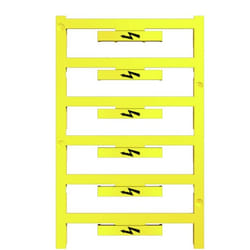 Weidmüller WAD 5 MC B GE/SW Marqueurs de bornier 48 pièce(s)
