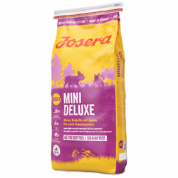 Josera MINIDELUXE, Adulte, Bouledogue français, Miniature Bull Terrier, Mini (5 - 10kg), Agneau, 15 kg