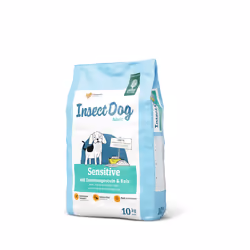 Green Petfood InsectDog Sensitive, Adulte, Toutes races, Riz, 10 kg, Sans gluten