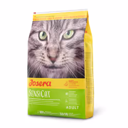Josera SensiCat, Adulte, Toutes races, Maïs, Foie, Volaille, Riz, 10 kg, Sans arômes alimentaires