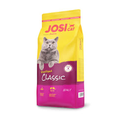 Josera JosiCat Sterilised Classic croquette pour chat 10 kg Adulte Maïs, Volaille, Riz, Saumon