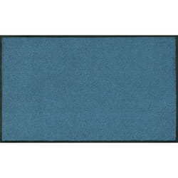 wash+dry 4032445017127 paillasson Paillasson décoratif Intérieure Rectangulaire Bleu