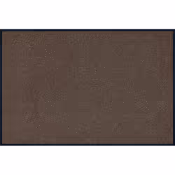 wash+dry 022398, Paillasson décoratif, Intérieure, Rectangulaire, Marron, Monochromatique, Caoutchouc