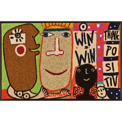 wash+dry 4032445034742 paillasson Paillasson décoratif Intérieure Rectangulaire Multicolore