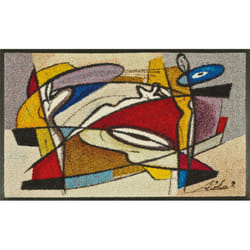wash+dry Steady Composition Paillasson décoratif Intérieure Rectangulaire Multicolore