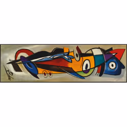 wash+dry Positive flow I, Paillasson décoratif, Intérieure, Rectangulaire, Multicolore, Image, 600 mm