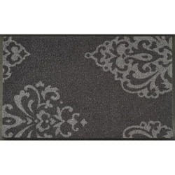 wash+dry Lucia grey Paillasson décoratif Intérieure Rectangulaire Gris