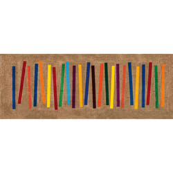 wash+dry 4032445055327 paillasson Paillasson décoratif Intérieure Rectangulaire Multicolore