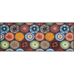 wash+dry Coralis Paillasson décoratif Intérieure Rectangulaire Multicolore