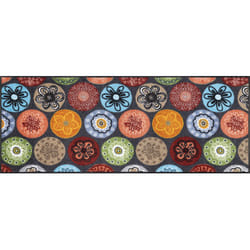 wash+dry Coralis Paillasson décoratif Intérieure Rectangulaire Multicolore