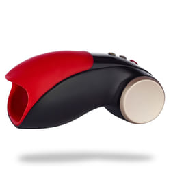 Fun Factory COBRA LIBRE II Masturbateur de poche Noir, Rouge Silicone