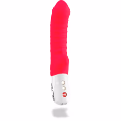 Fun Factory Tiger G5, Rouge, Blanc, Silicone, Courbé, Ambidextre, Tactile, CE