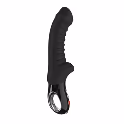 Fun Factory TIGER – BLACK LINE, Stimulation anale, Stimulation vaginale, Noir, Silicone, Courbé, Mat, CE
