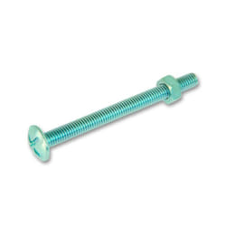 Vis métal acier tête ronde, Ø6 x L.40 mm, vente au poids - Sans Marque