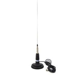 Albrecht 6305 CB ML145 Antenne avec Aimant et câble Argent