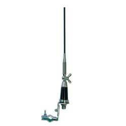 Albrecht CB-27 antenne d'automobile Support de fixation Noir, Gris