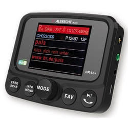 Albrecht DR 56+ DAB+ Voiture Numérique Noir