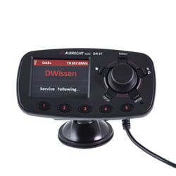 Albrecht DR 57 87,6 - 107,9 MHz Bluetooth Noir