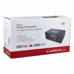 Albrecht DR 690 Portable Numérique Noir - Vue supplémentaire 12