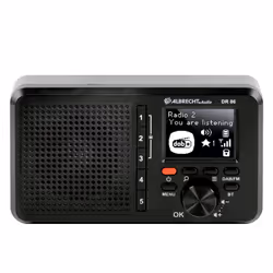 Albrecht DR 86 Personnel Numérique Noir