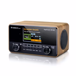 Albrecht DR 865, Portable, Numérique, DAB+, FM, 14 W, TFT, 10,2 cm (4")