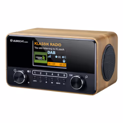 Albrecht DR 866, Portable, Numérique, DAB+, FM, 87,5 - 108 MHz, 174 - 240 MHz, 14 W