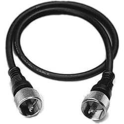 Albrecht 75820 câble coaxial 10 m PL259 Noir