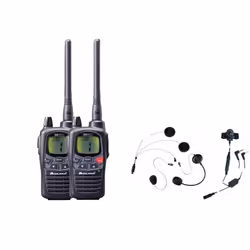 Albrecht Midland G9 Plus, Service radio multi-utilisations, 24 canaux, 446.00625 - 446.19375 MHz, LCD, 58 mm, 32 mm