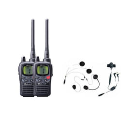 Albrecht Midland G9 Plus radio bidirectionnelle 24 canaux 446.00625 - 446.19375 MHz Noir