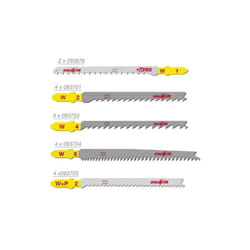 Mafell - Assortiment 18 lames scie sauteuse Bois - 093712