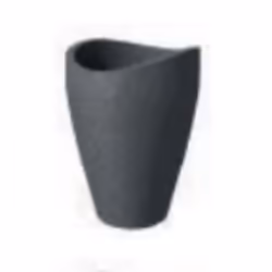 Scheurich 54265, Kit de plantation en pot, Autonome, Noir, Intérieure, Monochromatique, 6 L