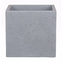 Scheurich C-Cube 240, Kit de plantation en pot, Autonome, Plastique, Gris, Carré, Extérieure